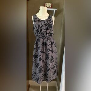 A Pea in the Pod Maternity Sleeveless Silk Dress Floral Print Women’s Size S